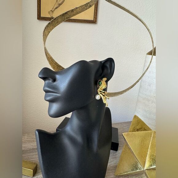 Butterfly Earrings N886 - Picture 4 of 4